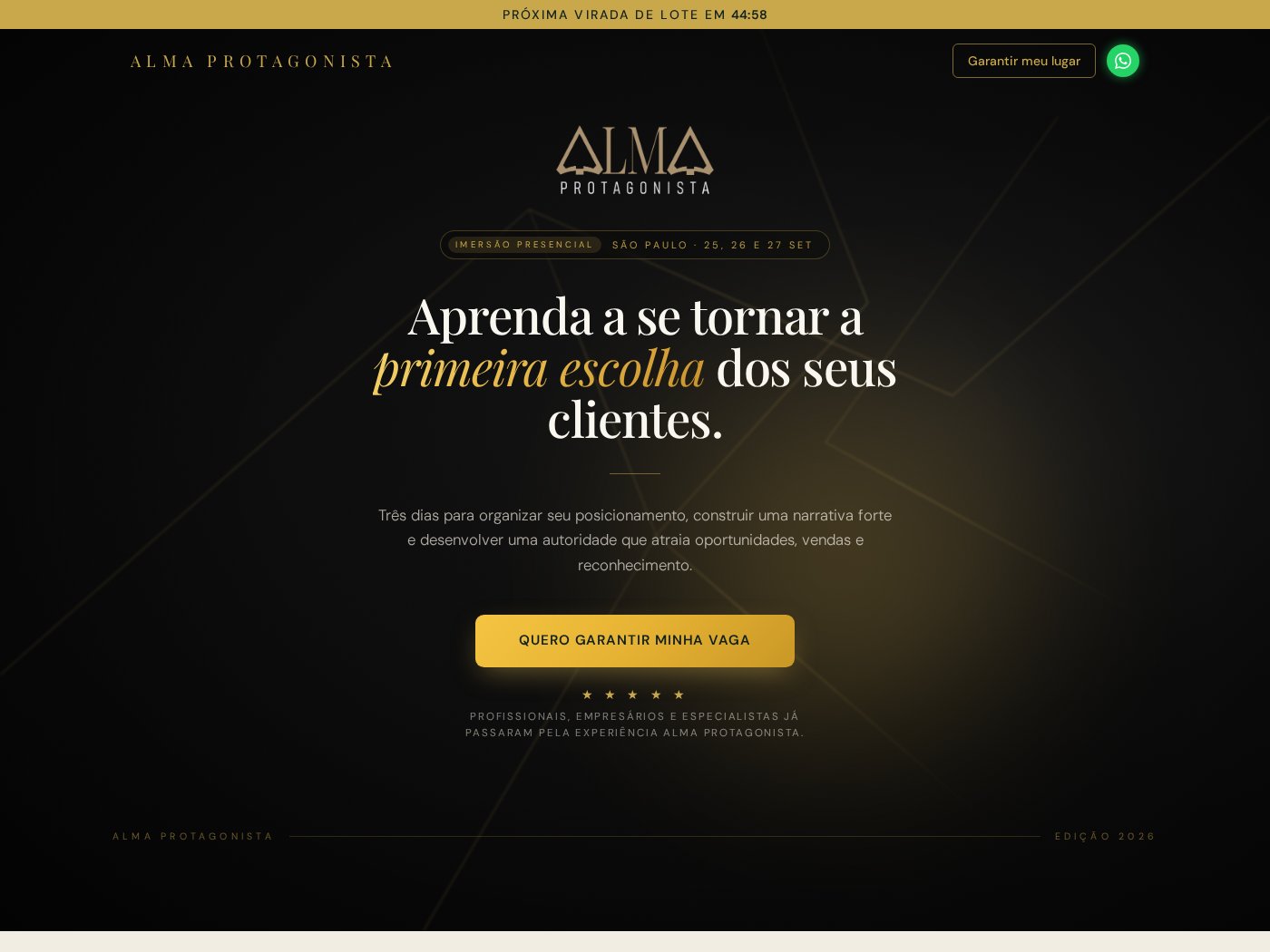 Alma Protagonista